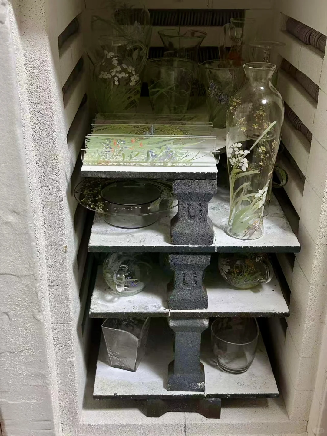 半个月！第三批！你们要的玻璃都烧好！