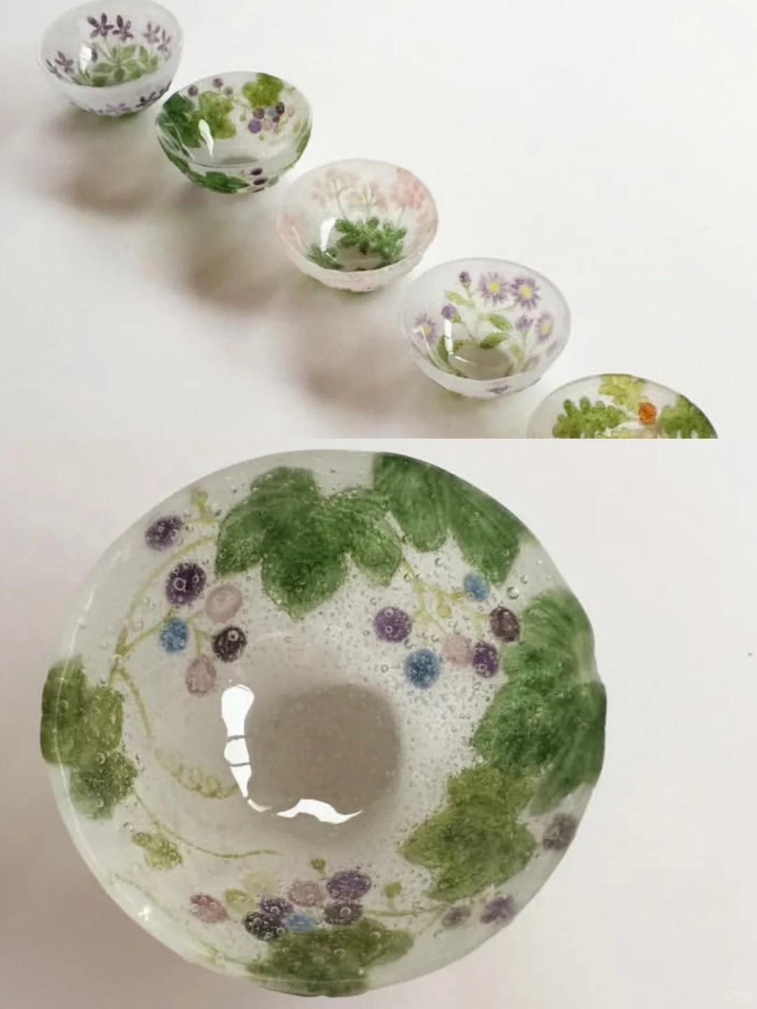 宝藏博主｜日本-冈田多惠 美丽的玻璃器物