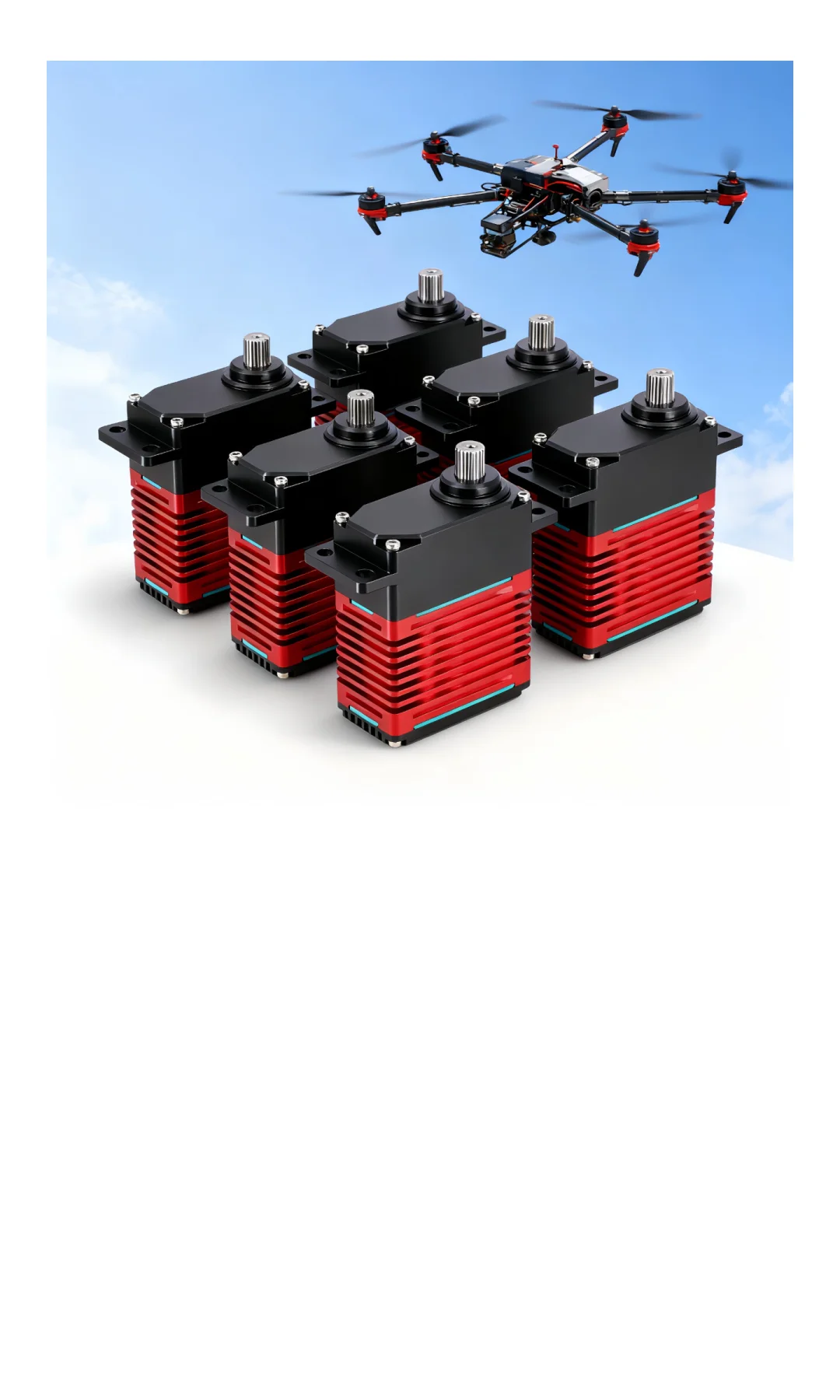 工业动力看舵机：军工级品质，扛得起重活，