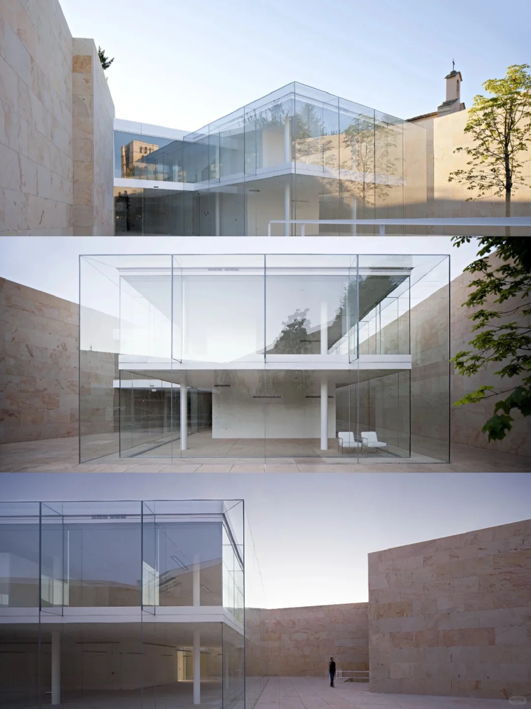 未来感建筑-纯粹有趣的玻璃盒子建筑