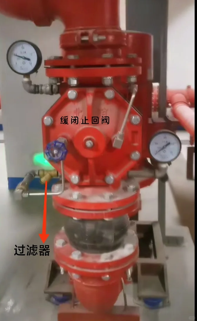 消防泵房维保你见过几种消防止回阀