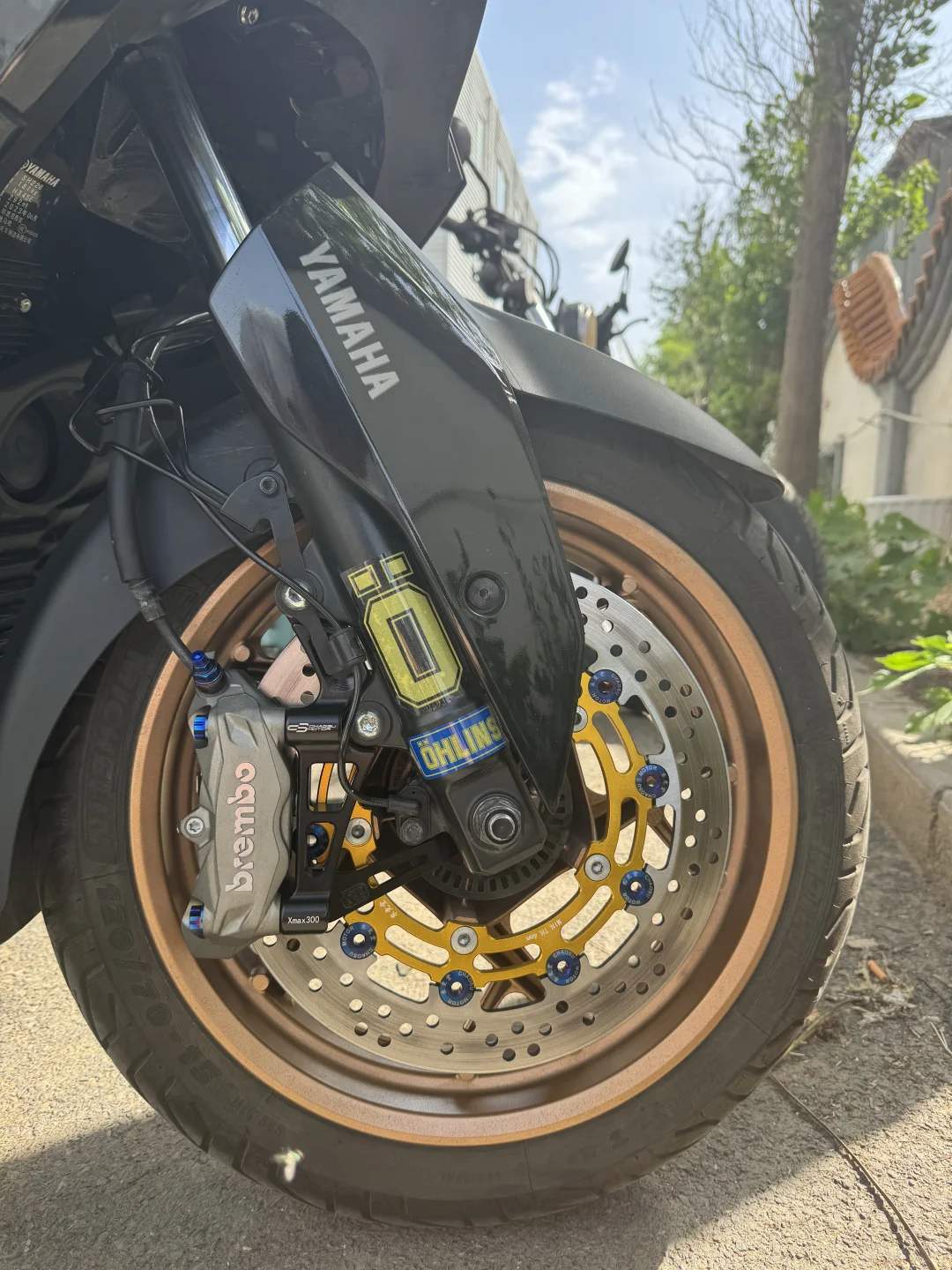 xmax300平民改装结束