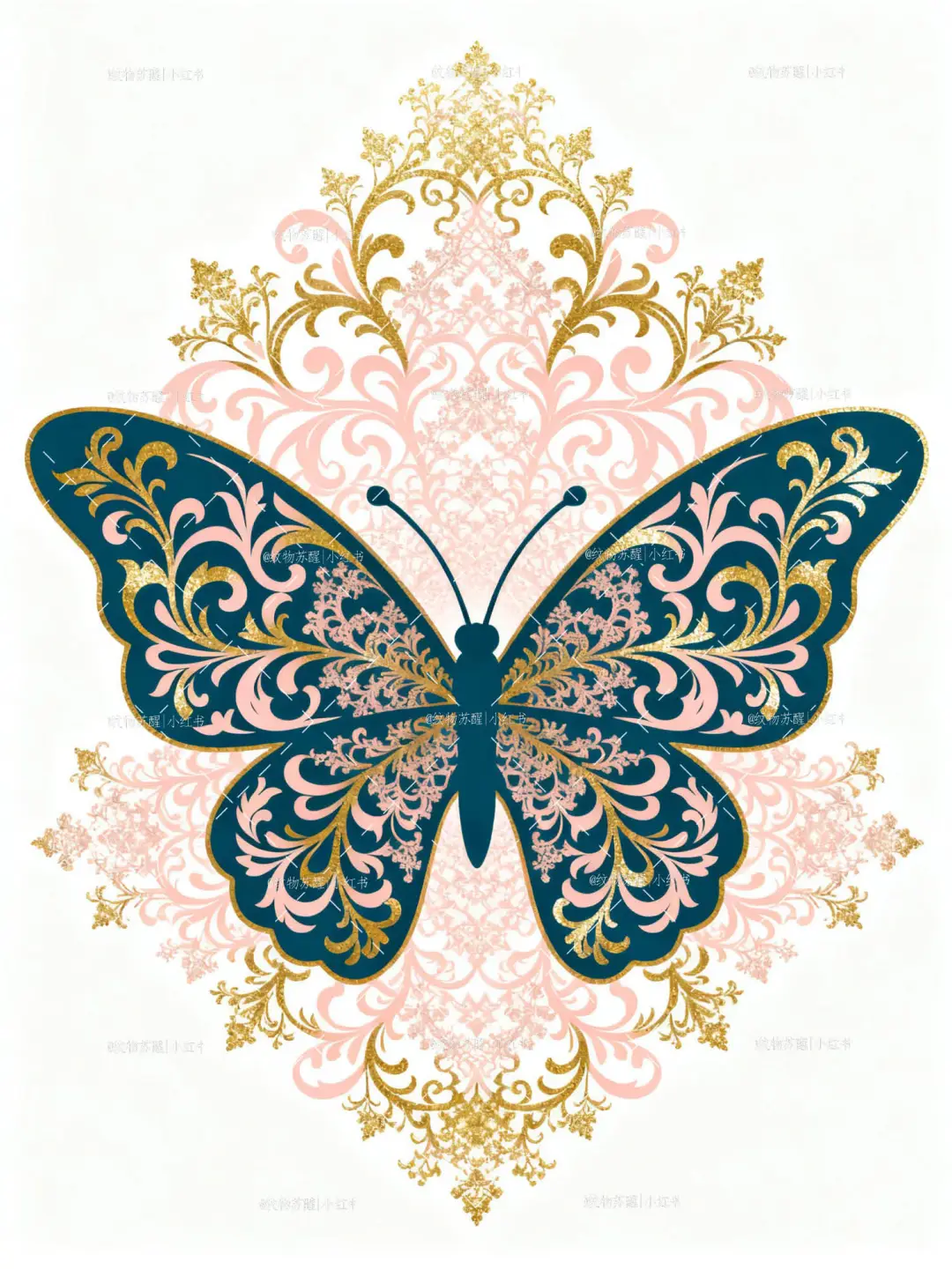 蝶纹秘境｜复古蝴蝶纹美到小众圈狂喜?