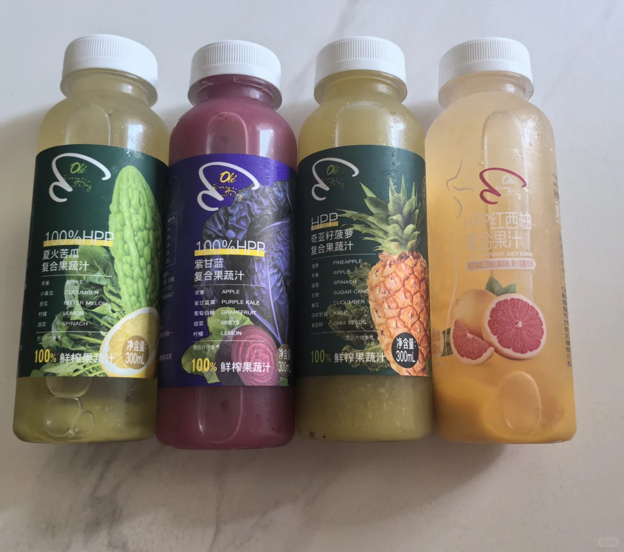 Ole超市果蔬汁测评：健康与美味的完美结合