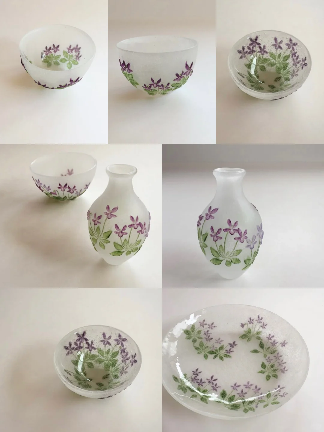 宝藏博主｜日本-冈田多惠 美丽的玻璃器物