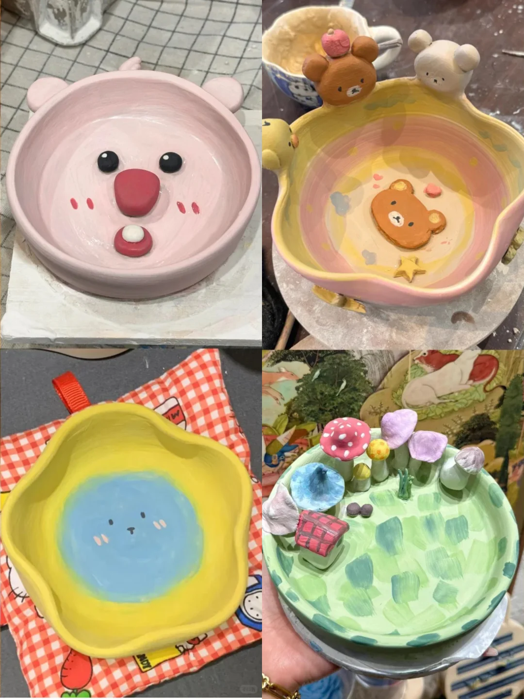 宝宝，下次见面我们一起去做陶瓷吧