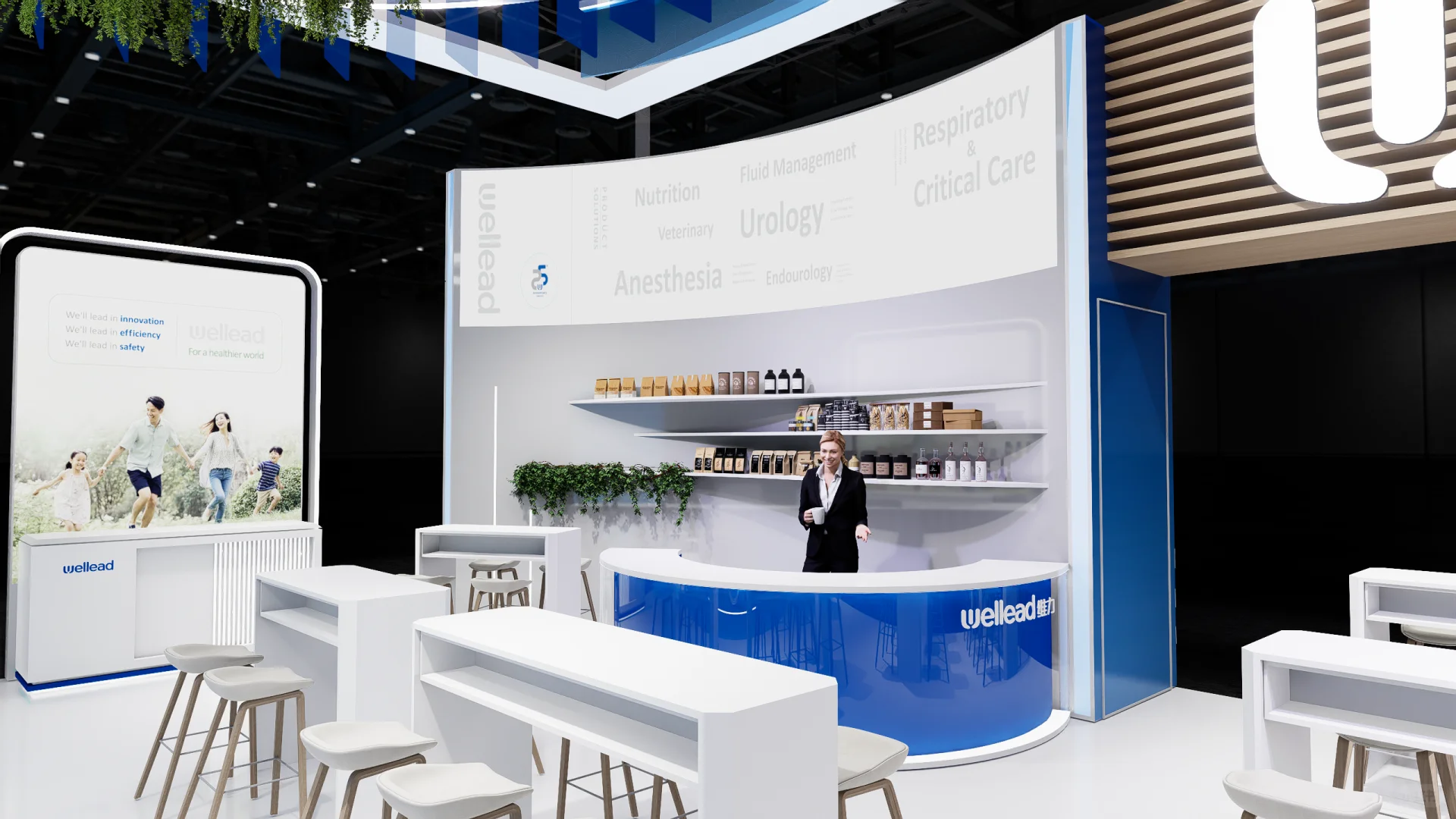 ?医疗展台的「呼吸感」设计！