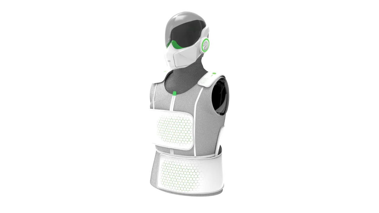 穿戴式防护自救套组（其一）