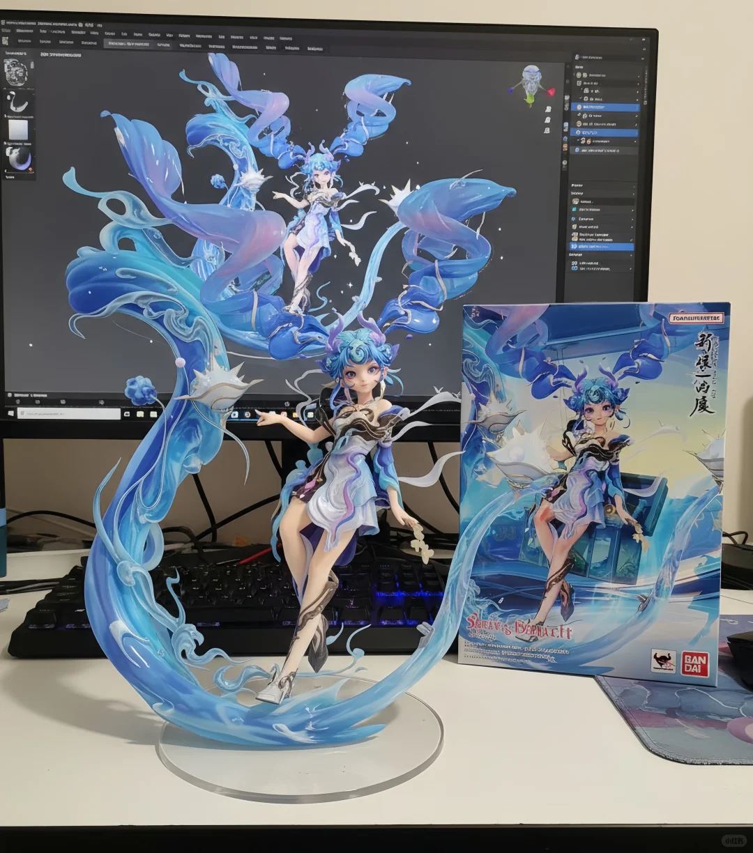 安琪拉手办来啦，你觉得好看吗？