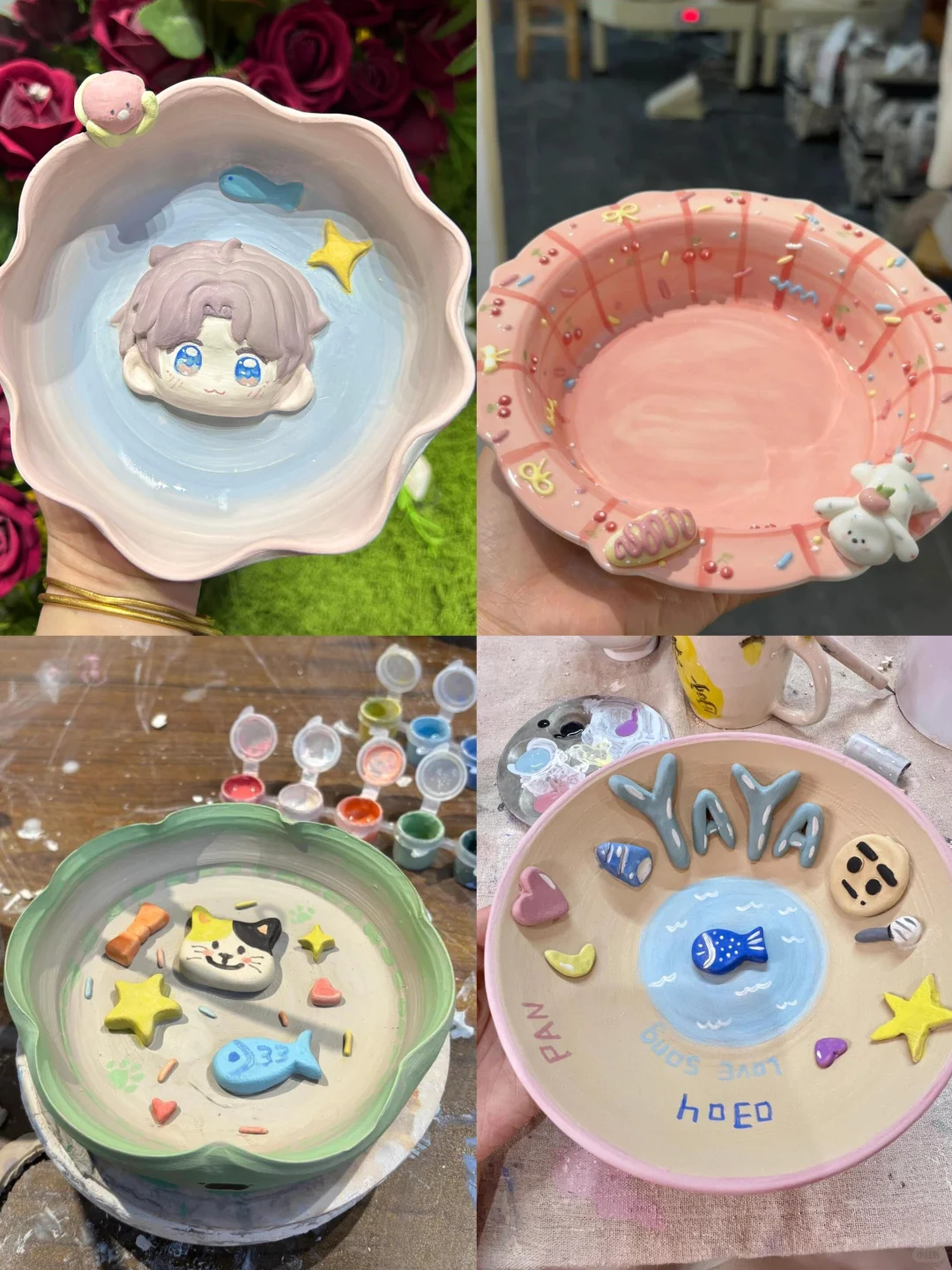 叫上你的好友一起去做陶瓷吧??