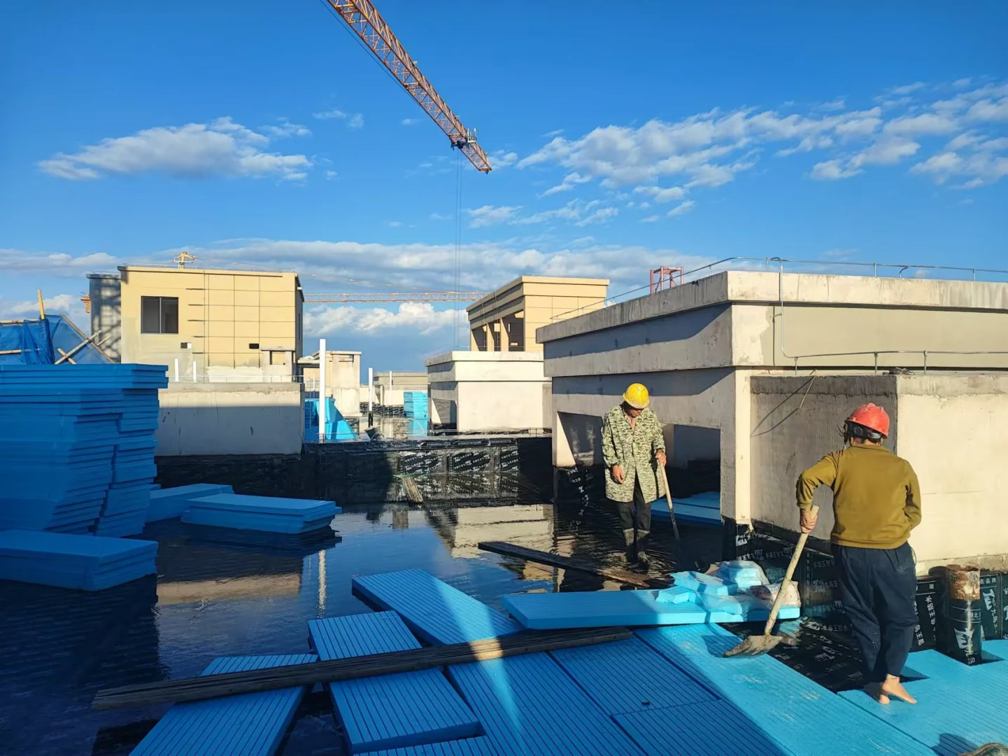 工地资料员|屋面铺设挤塑板有什么作用？