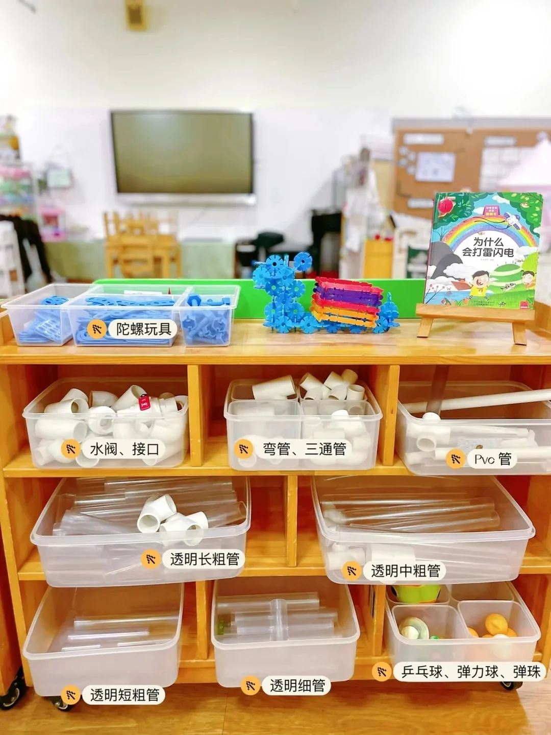 大班区域材料投放与收纳环创