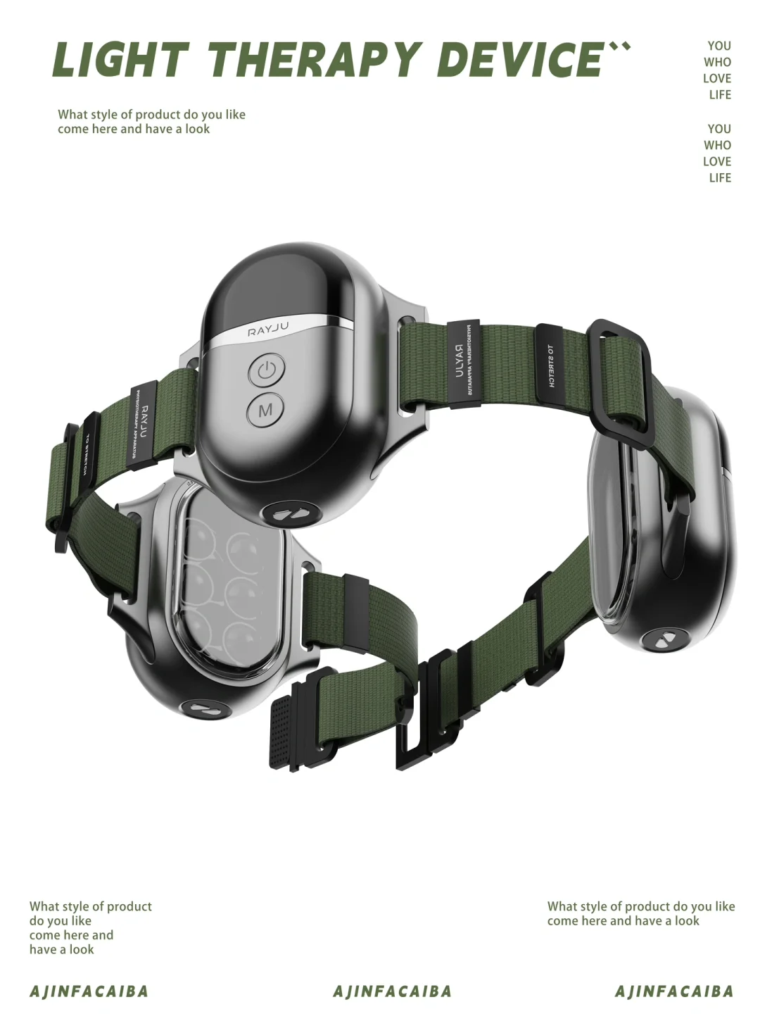 可穿戴光疗仪 | 运动后损伤修护