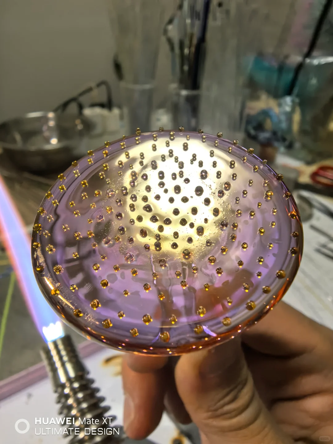 ?定格在玻璃中的花火?