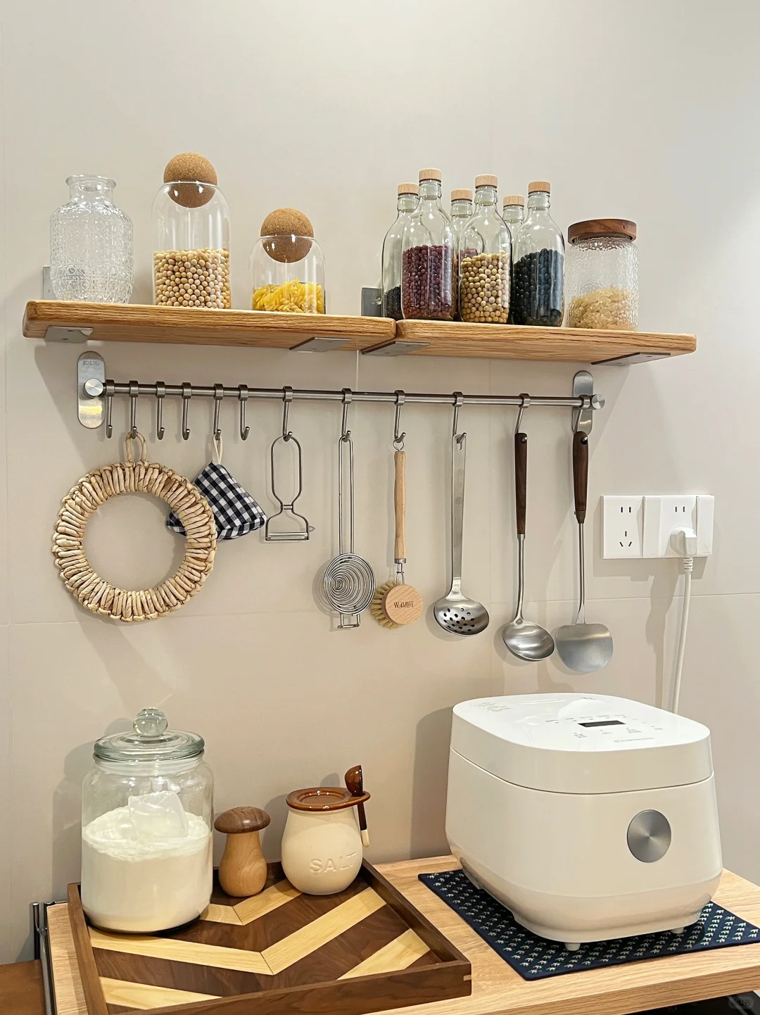 厨房收纳分享｜5㎡小厨房的收纳思路～