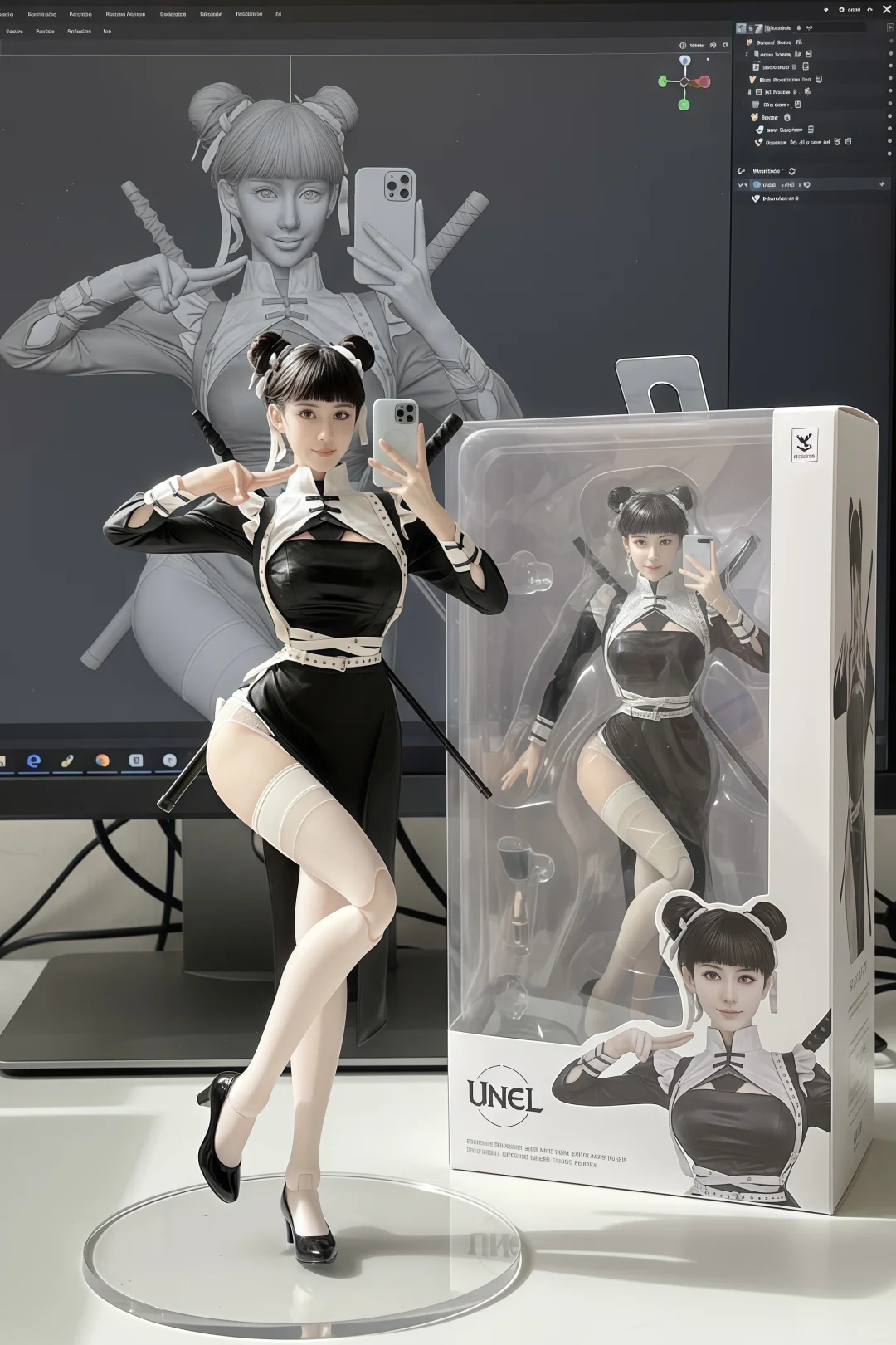 让我看看谁还没有自己的小手办（附教程）