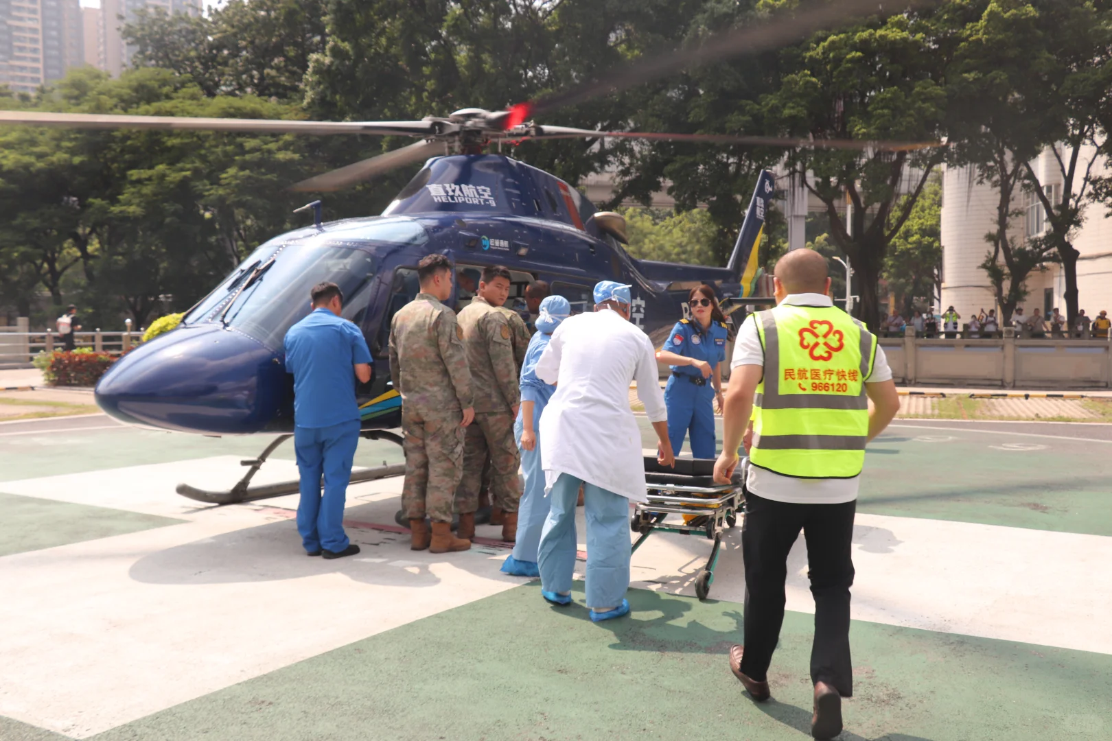 粤桂1小时极速转运，突破时空限制