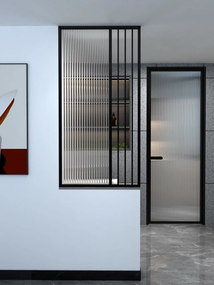 长虹玻璃隔断235元一平方，款式多多