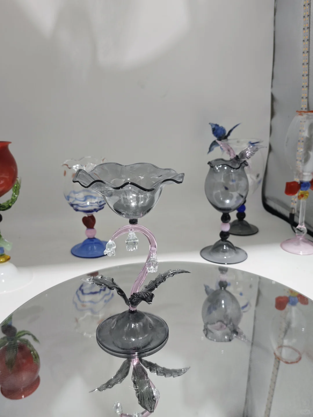 景德镇花88吹一件玻璃杯吧！淡季体验好！