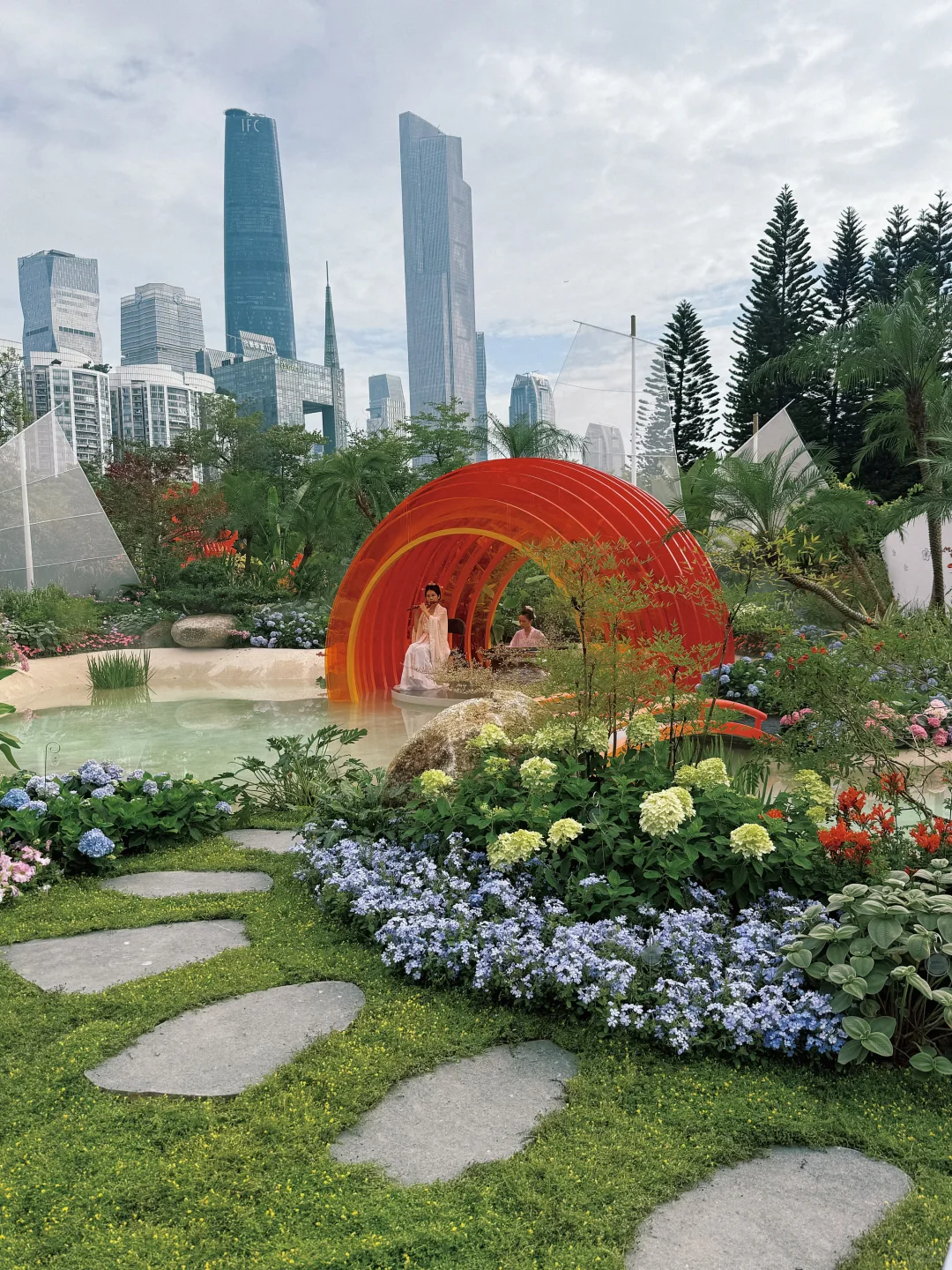 出片又舒服攻略!来广州园博会吃雪糕拍照照