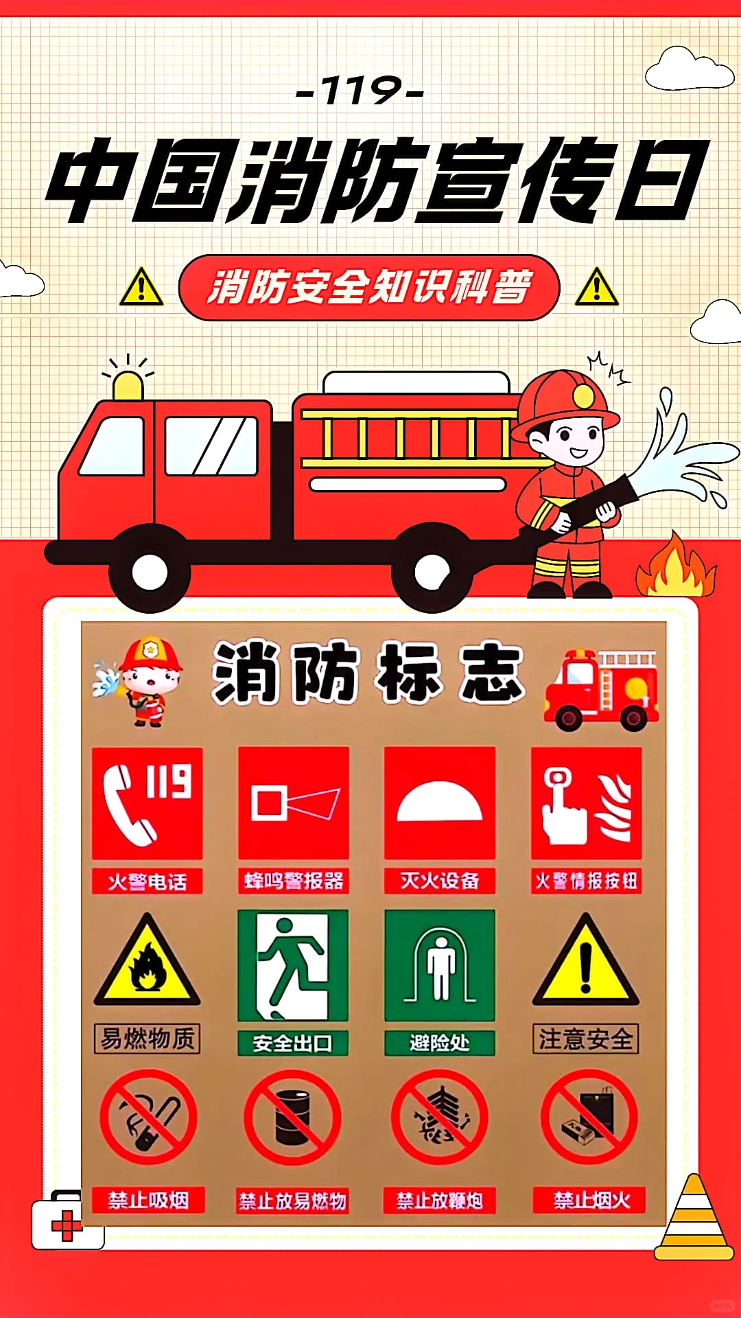 消防安全知多少???