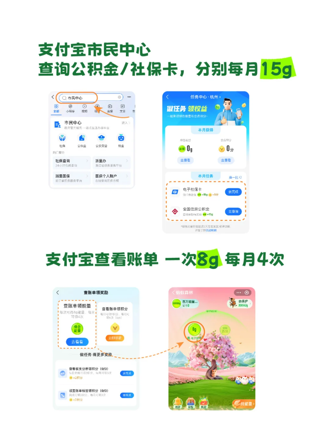 一人说一个攒能量技巧