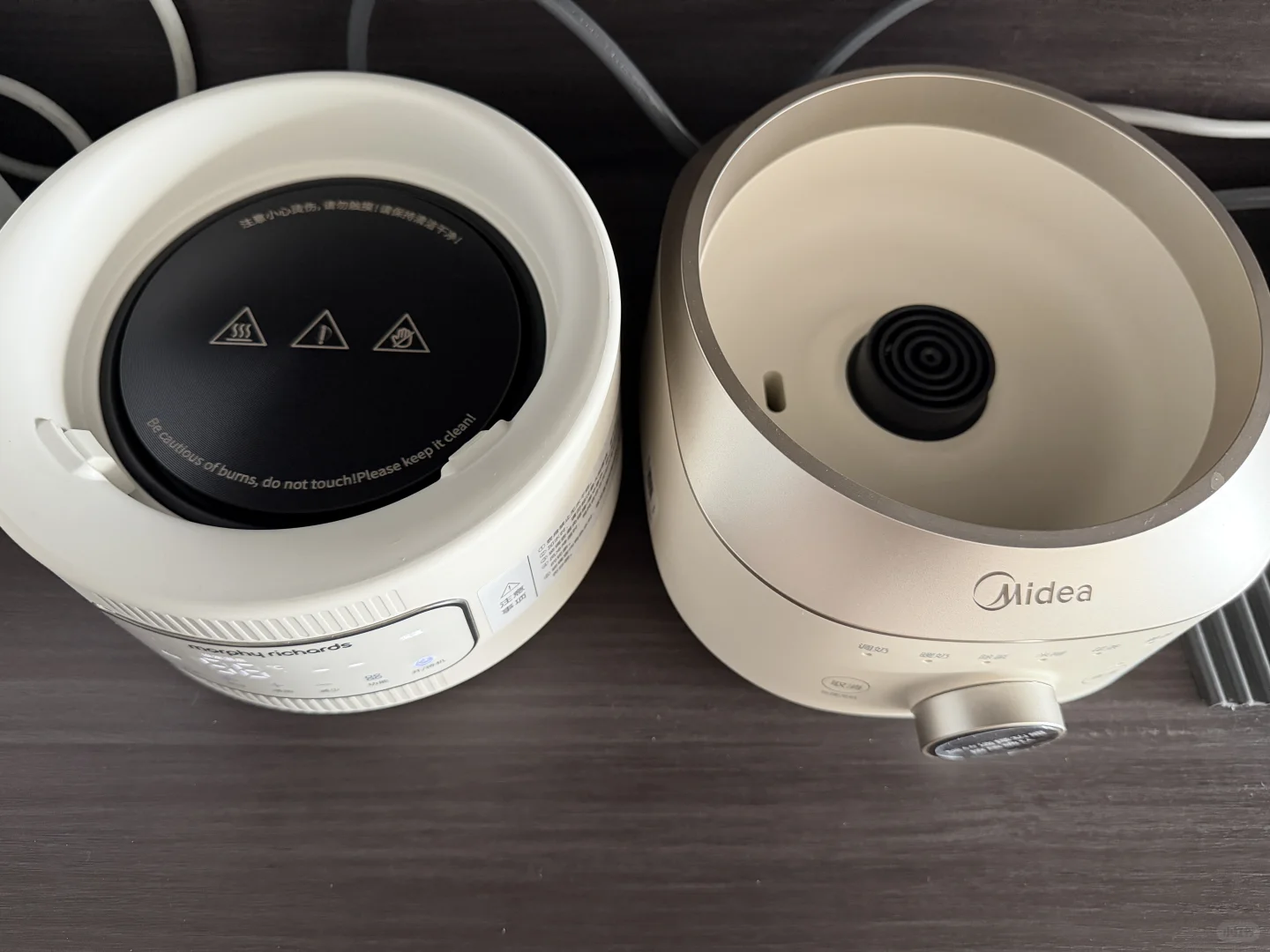 摩飞vs美的母婴全玻璃恒温壶