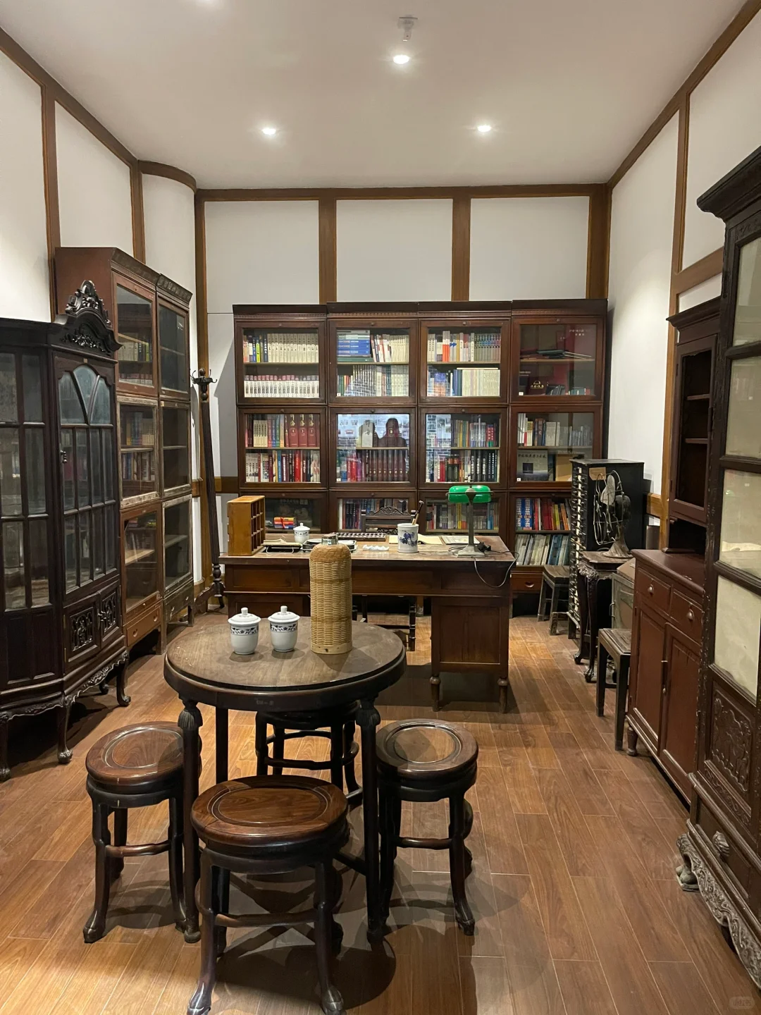 参观印刷厂，也是博物馆，在上海青浦