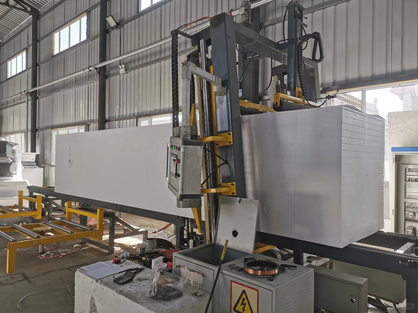 终于做到屋顶保温了