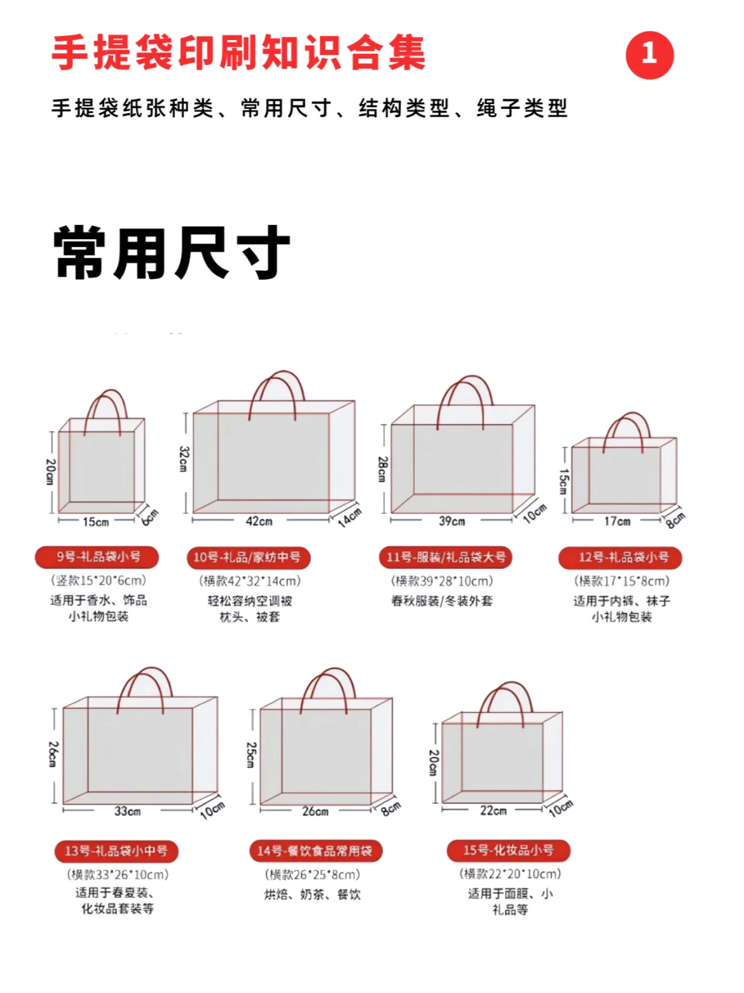 手提袋印刷知识合集