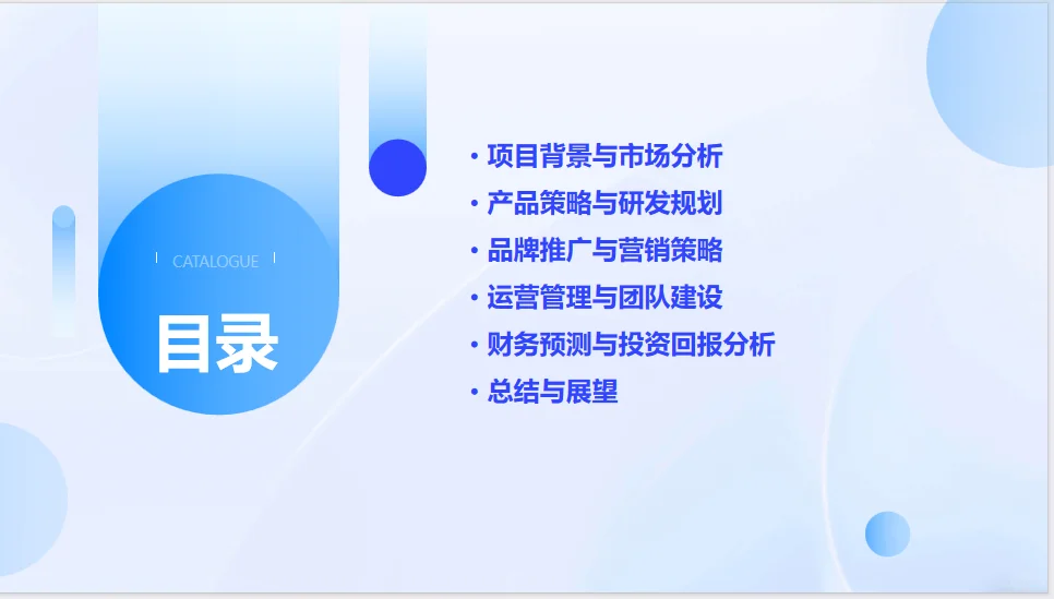 【无糖食品店】项目计划书