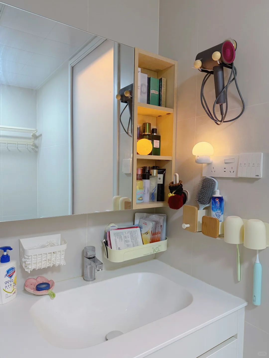 0.8M洗漱台|长期主义的超紧凑收纳分享?