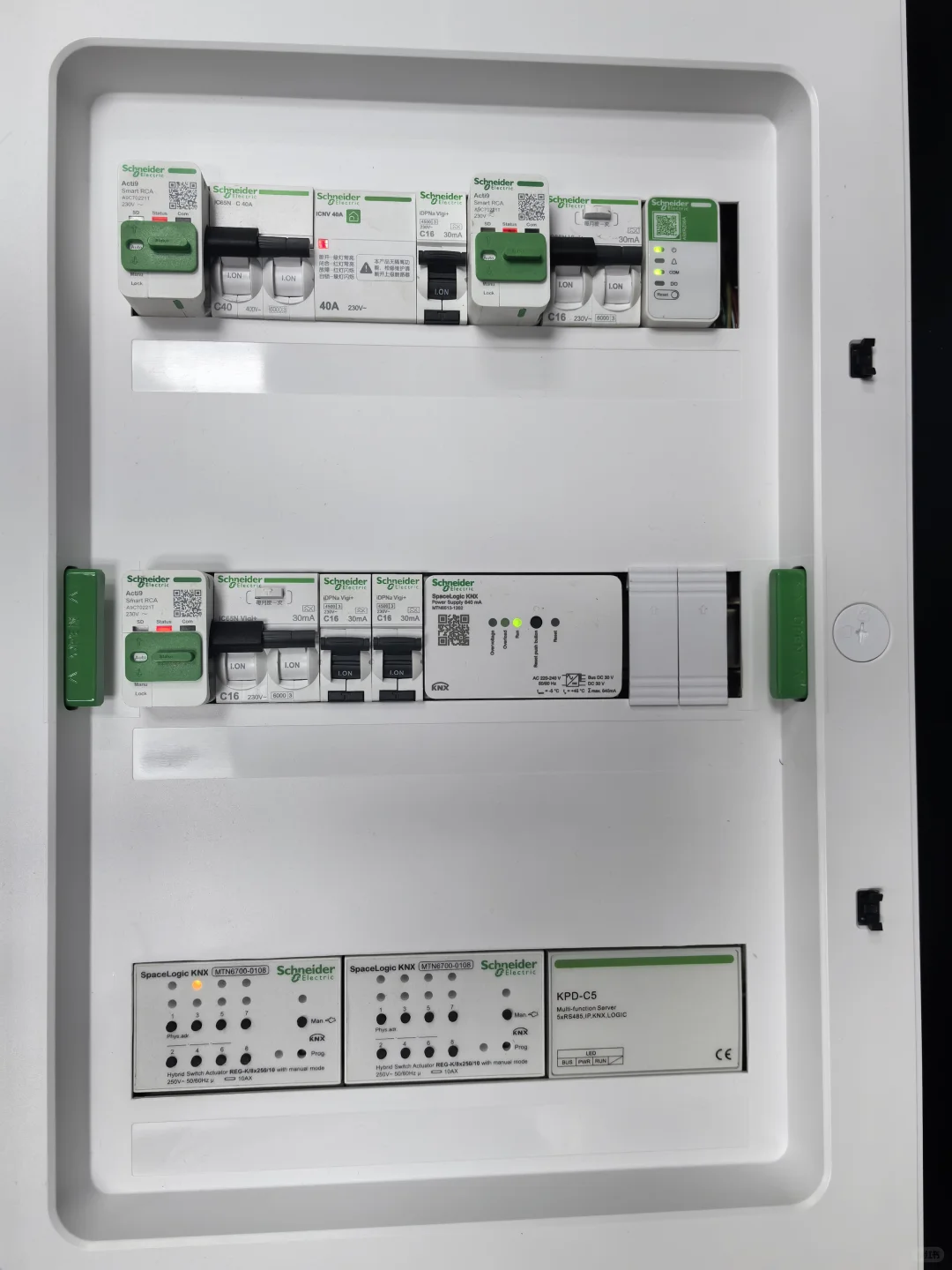 Schneider施耐德配电箱能源计量模块应用