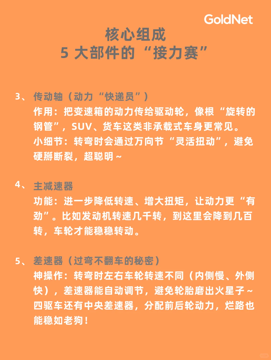 传动系统知识get❗