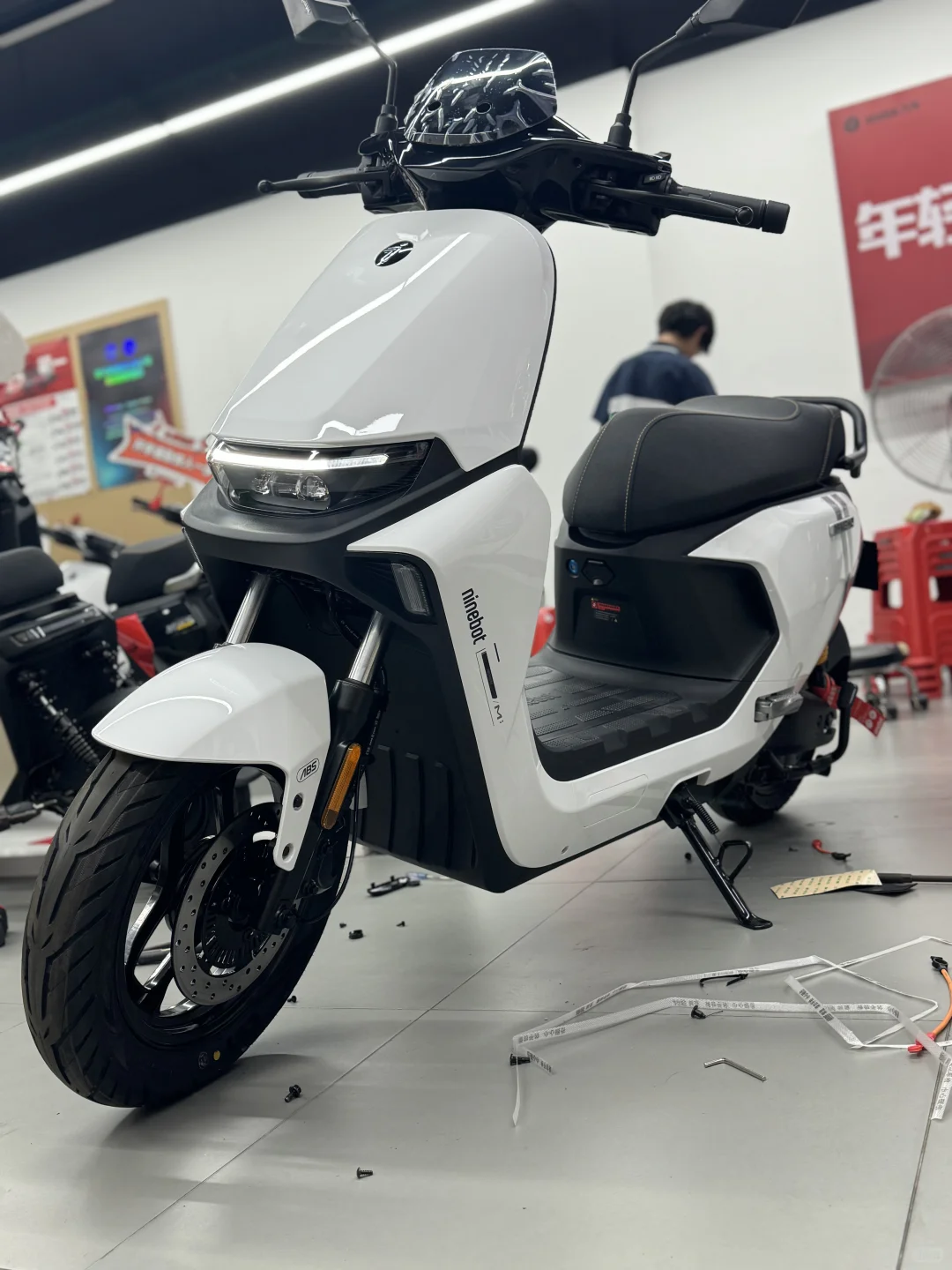 九号m395c前后双Abs？