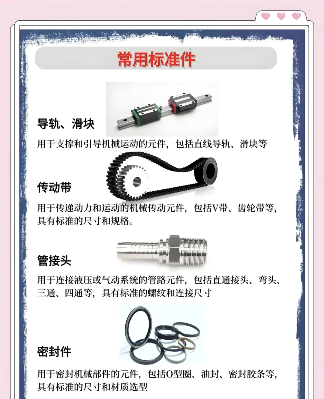 机械设计常用标准件大合集