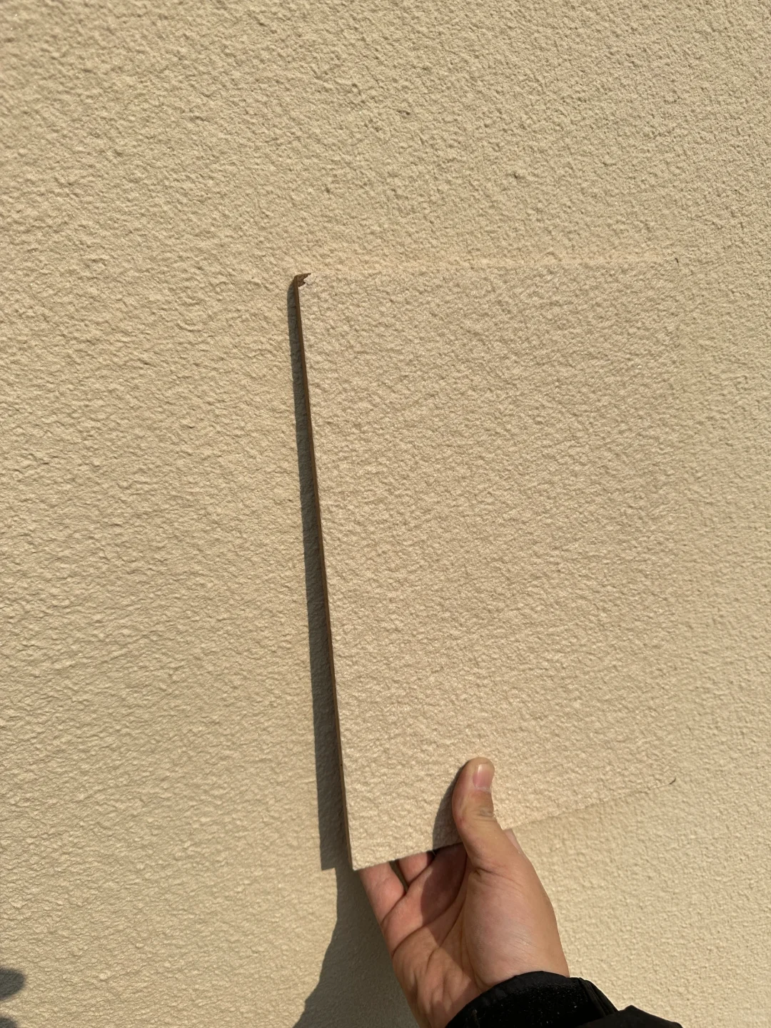 吹爆！外墙漆做出来跟打样一模一样