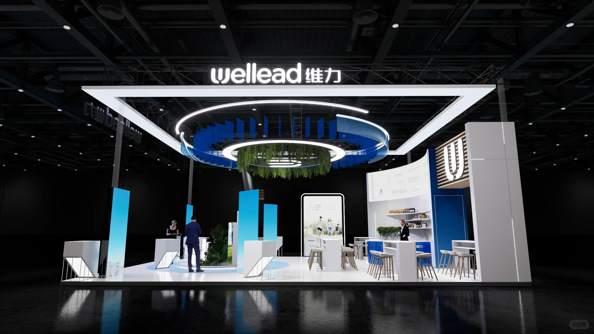 ?医疗展台的「呼吸感」设计！