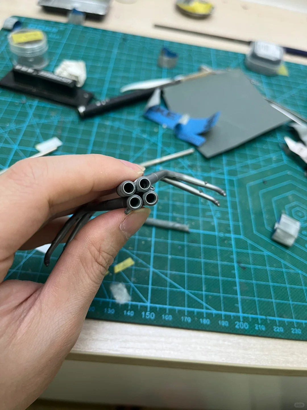 【模型制作】田宫川崎摩托gp ZX- RR 06