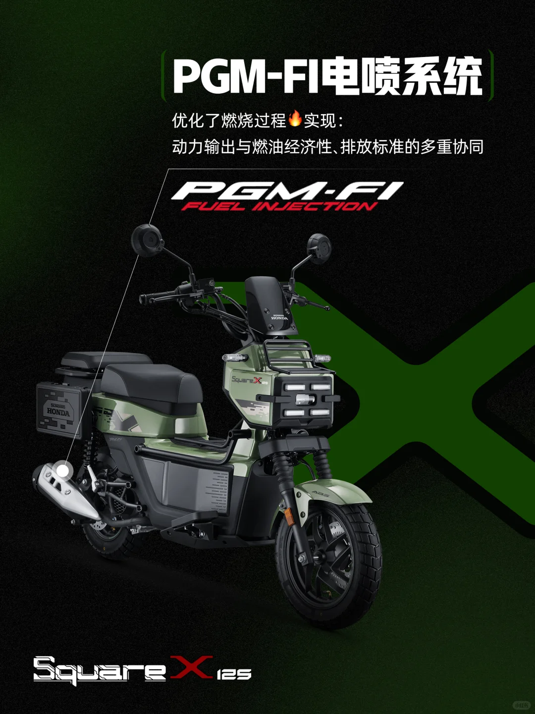 骑行大玩家安心篇|SquareX125的3个安心设计