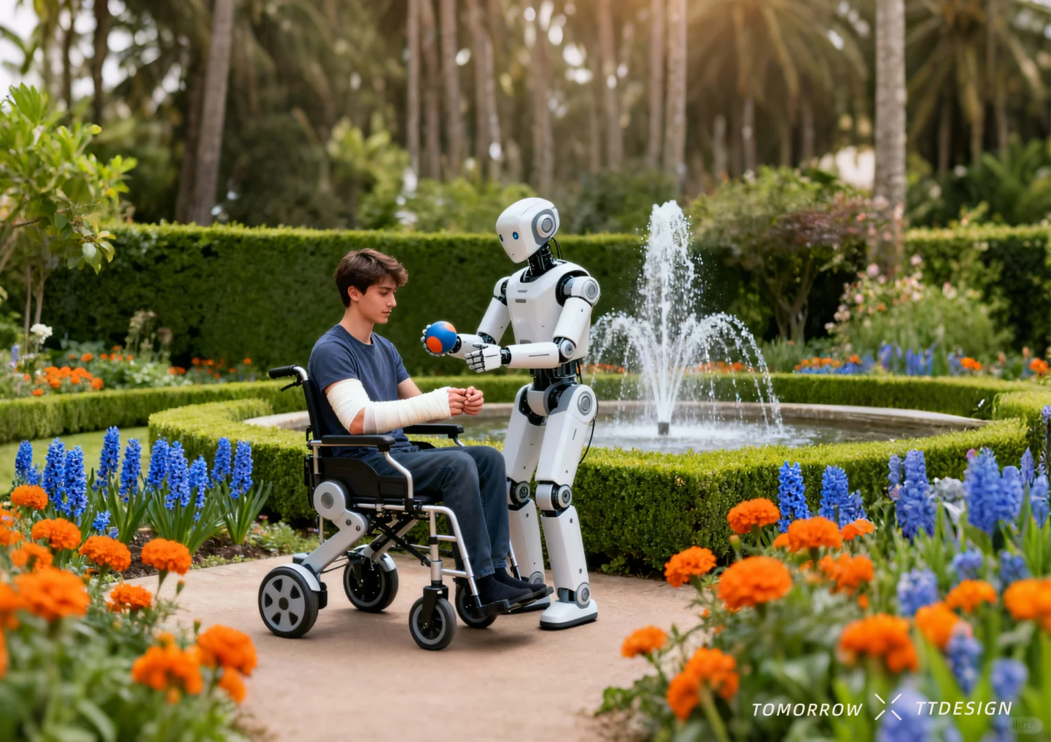 康复陪护机器人