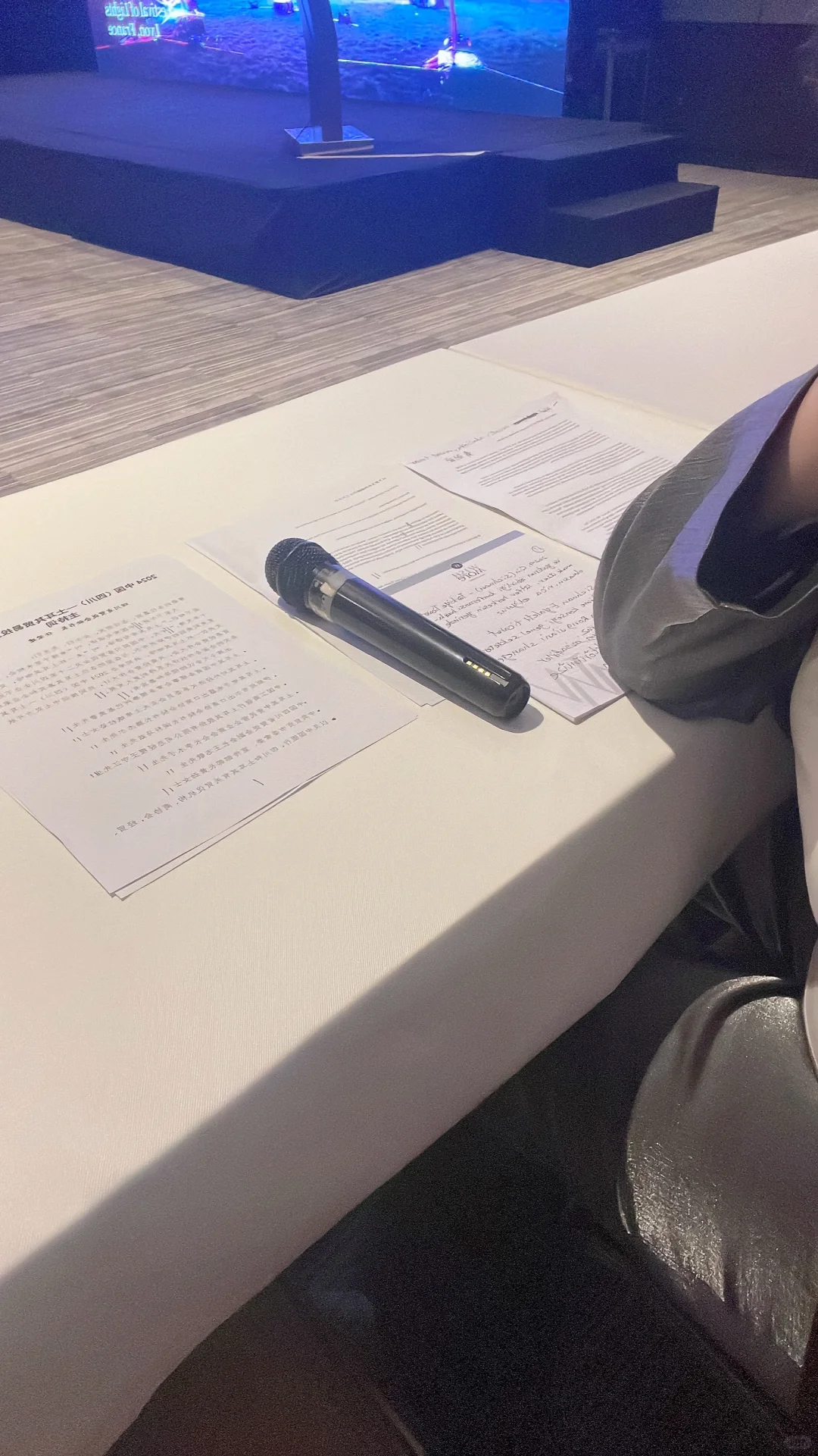 第一次主持了商务翻译 、认识了善良的姐妹?