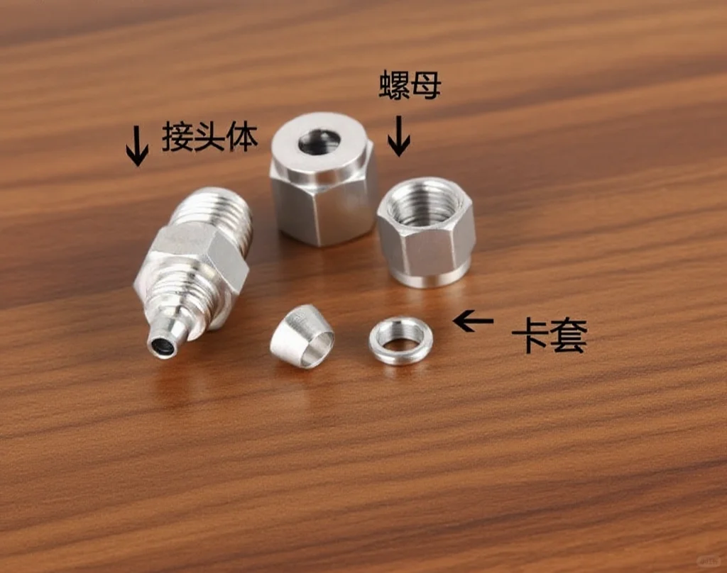 标准型卡套式管接头