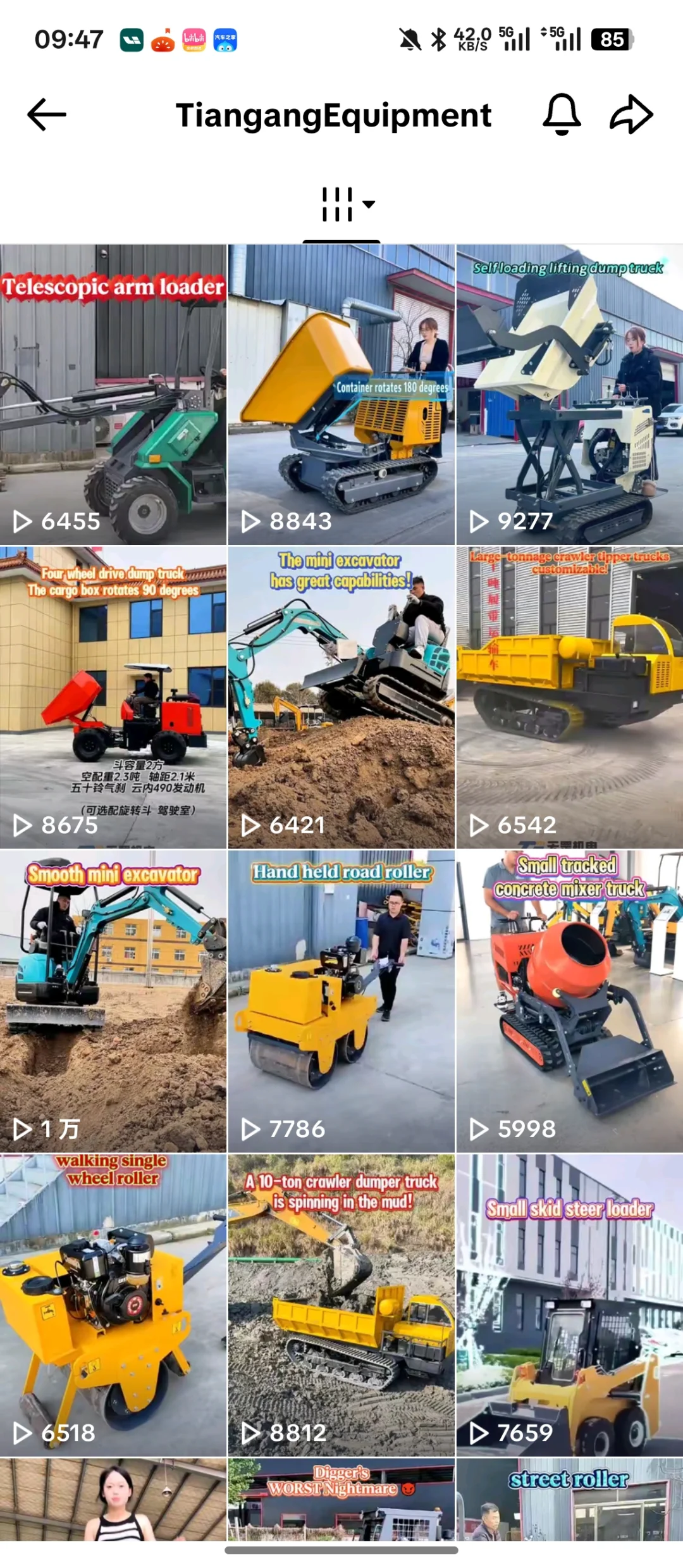 刷到一个建材机械工厂，靠TikTok接到外单了