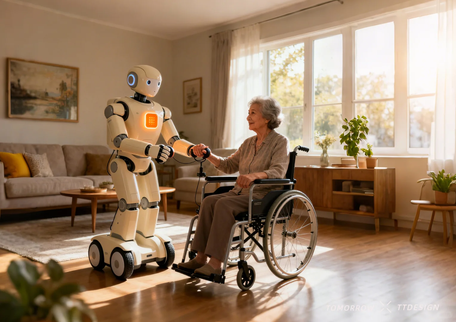 康复陪护机器人