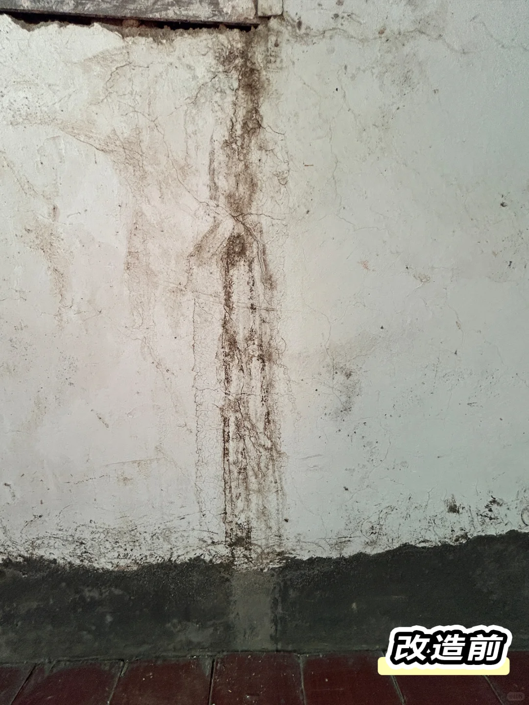 花1天把老家墙翻新，花费不大，但比较废人