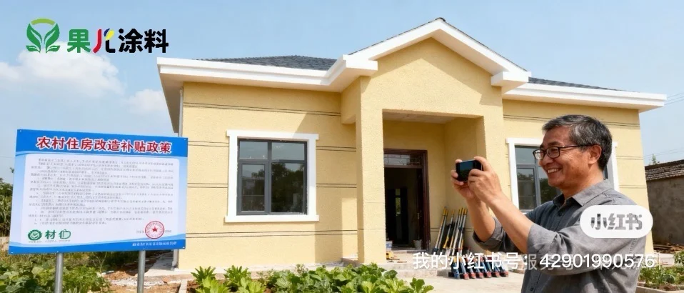 果儿涂料，一款可以用在室内的仿石漆