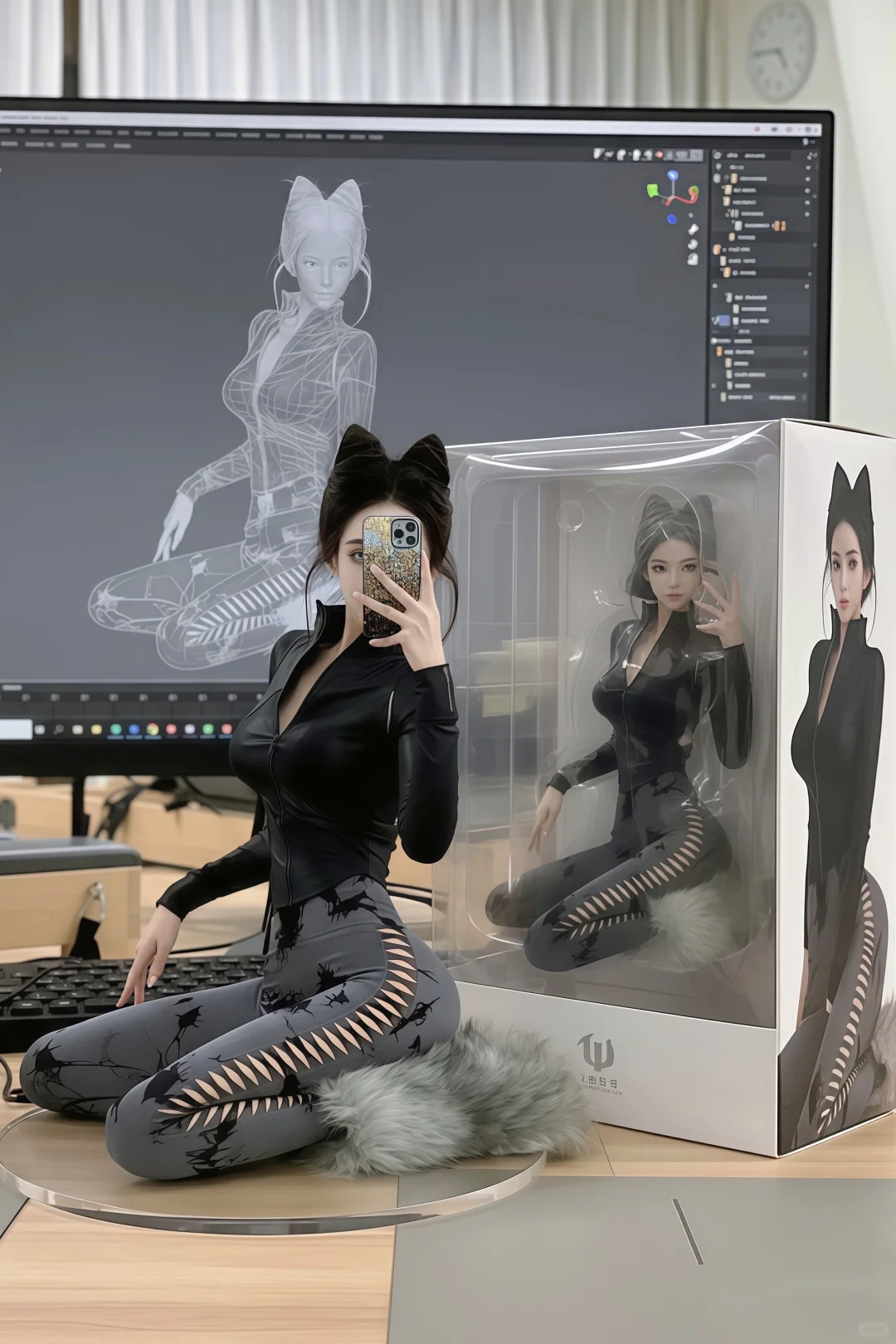 让我看看谁还没有自己的小手办（附教程）