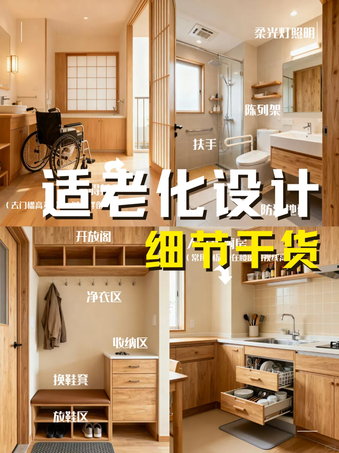 适老化设计 | 超全养老房设计细节干货!