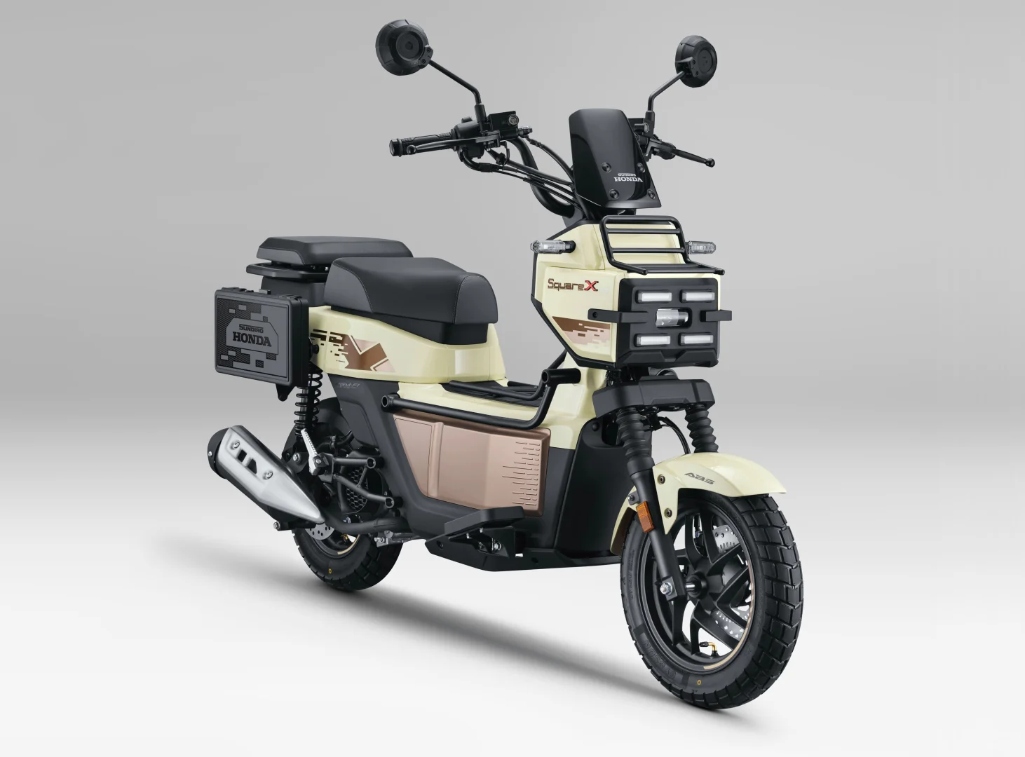 新大洲本田squarex125上市了